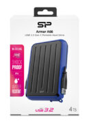 SILICON POWER εξωτερικός HDD Armor A66, 4TB, USB 3.2, μπλε 9 SILICON POWER εξωτερικός HDD Armor A66, 4TB, USB 3.2, μπλε 4