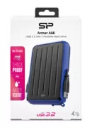 SILICON POWER εξωτερικός HDD Armor A66, 4TB, USB 3.2, μπλε 4