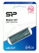 SILICON POWER USB-C Flash Drive Mobile C07, 64GB, USB 3.2, μπλε 4
