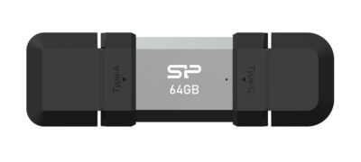 SILICON POWER USB Flash Drive C51, USB/USB-C, 64GB, 120MBps, ασημί 11 SILICON POWER USB Flash Drive C51, USB/USB-C, 64GB, 120MBps, ασημί 4