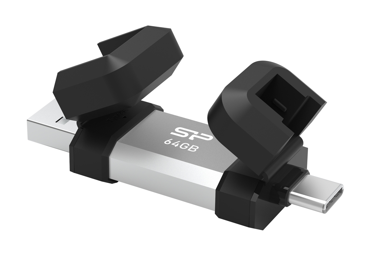 SILICON POWER USB Flash Drive C51, USB/USB-C, 64GB, 120MBps, ασημί 7 SILICON POWER USB Flash Drive C51, USB/USB-C, 64GB, 120MBps, ασημί - Image 5