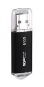 SILICON POWER USB Flash Drive Ultima II-I, 64GB, USB 2.0, μαύρο 1