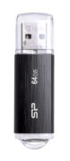 SILICON POWER USB Flash Drive Ultima U02, 64GB, USB 2.0, μαύρο 2 SILICON POWER USB Flash Drive Ultima U02, 64GB, USB 2.0, μαύρο 1