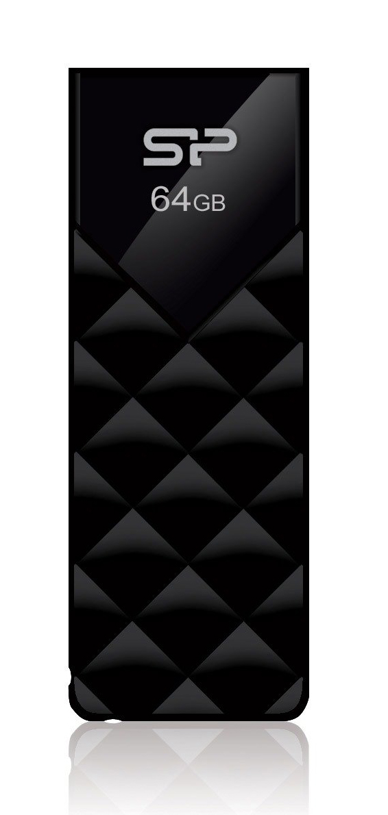 SILICON POWER USB Flash Ultima U03, 64GB, USB 2.0, μαύρο 3 SILICON POWER USB Flash Ultima U03, 64GB, USB 2.0, μαύρο