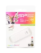 SILICON POWER USB Flash Ultima U03, 64GB, USB 2.0, λευκό 3