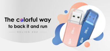 SILICON POWER USB Flash Drive Helios 202, 64GB, USB 3.2, ροζ χρυσό 2