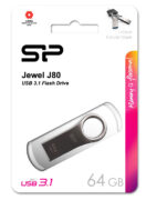 SILICON POWER USB Flash Drive Jewel 80, 64GB, USB 3.2, ασημί 7 SILICON POWER USB Flash Drive Jewel 80, 64GB, USB 3.2, ασημί 2