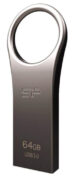 SILICON POWER USB Flash Drive Jewel 80, 64GB, USB 3.2, ασημί 2 SILICON POWER USB Flash Drive Jewel 80, 64GB, USB 3.2, ασημί 1