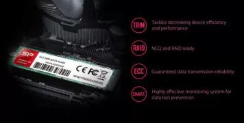 SILICON POWER SSD A55, 128GB, M.2 2280, SATA III, 560-530MB/s 8 SILICON POWER SSD A55, 128GB, M.2 2280, SATA III, 560-530MB/s 3