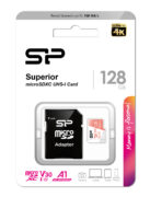 SILICON POWER κάρτα μνήμης microSDXC Superior, 128GB, C10 UHS-I U3 A1 V30 7 SILICON POWER κάρτα μνήμης microSDXC Superior, 128GB, C10 UHS-I U3 A1 V30 3