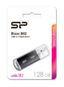 SILICON POWER USB Flash Drive Blaze B02, 128GB, USB 3.2, μαύρο 7 SILICON POWER USB Flash Drive Blaze B02, 128GB, USB 3.2, μαύρο 3