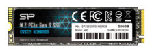 SILICON POWER SSD PCIe Gen3x4 P34A60 M.2 2280, 256GB, 2.200-1.600MB/s