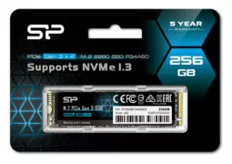 SILICON POWER SSD PCIe Gen3x4 P34A60 M.2 2280, 256GB, 2.200-1.600MB/s 9 SILICON POWER SSD PCIe Gen3x4 P34A60 M.2 2280, 256GB, 2.200-1.600MB/s 4