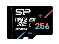 SILICON POWER κάρτα μνήμης microSDXC Express Hypera, 256GB, PCIe Gen 3x1, C10 UHS-I U3 A1 V30 1 SILICON POWER κάρτα μνήμης microSDXC Express Hypera, 256GB, PCIe Gen 3x1, C10 UHS-I U3 A1 V30
