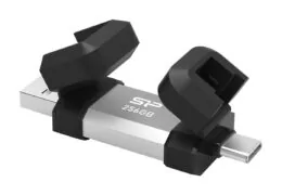SILICON POWER USB Flash Drive C51, USB/USB-C, 256GB, 200MBps, ασημί 12 SILICON POWER USB Flash Drive C51, USB/USB-C, 256GB, 200MBps, ασημί 5