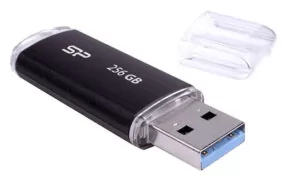 SILICON POWER USB Flash Drive Blaze B02, 256GB, USB 3.2, μαύρο 3