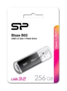 SILICON POWER USB Flash Drive Blaze B02, 256GB, USB 3.2, μαύρο 4
