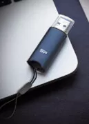SILICON POWER USB Flash Drive Marvel M02, 256GB, USB 3.2, μπλε 2