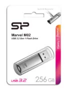 SILICON POWER USB Flash Drive Marvel M02, 256GB, USB 3.2, γκρι 3