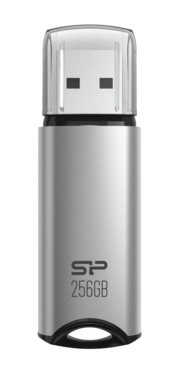 SILICON POWER USB Flash Drive Marvel M02, 256GB, USB 3.2, γκρι 3 SILICON POWER USB Flash Drive Marvel M02, 256GB, USB 3.2, γκρι