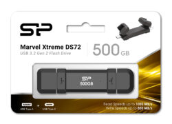 SILICON POWER εξωτερικός SSD Marvel Xtreme DS72, USB-C/USB 3.2, 500GB, μαύρο 11 SILICON POWER εξωτερικός SSD Marvel Xtreme DS72, USB-C/USB 3.2, 500GB, μαύρο 5