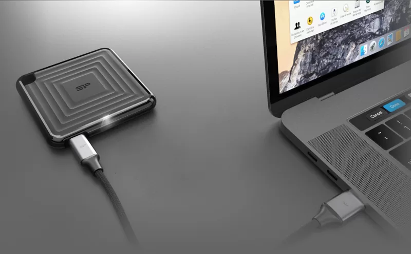 SILICON POWER εξωτερικός SSD PC60, 512GB, USB 3.2, 540-500MB/s, μαύρος 4 SILICON POWER εξωτερικός SSD PC60, 512GB, USB 3.2, 540-500MB/s, μαύρος - Image 2