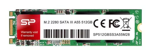 SILICON POWER SSD A55, 512GB, M.2 2280, SATA III, 560-530MB/s 1