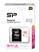 SILICON POWER κάρτα μνήμης microSDXC Superior, 512GB, C10 UHS-I U3 A1 V30 7 SILICON POWER κάρτα μνήμης microSDXC Superior, 512GB, C10 UHS-I U3 A1 V30 3
