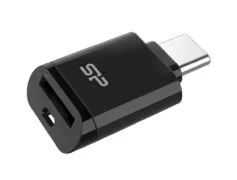SILICON POWER card reader C200 για micro SD, USB-C, USB 3.2, 180/165MBps, μαύρο 1