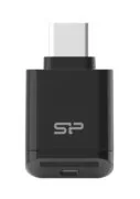 SILICON POWER card reader C200 για micro SD, USB-C, USB 3.2, 180/165MBps, μαύρο 4