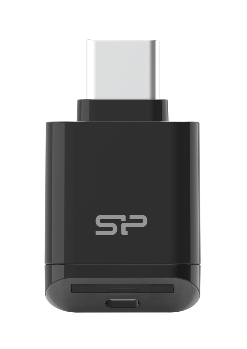 SILICON POWER card reader C200 για micro SD, USB-C, USB 3.2, 180/165MBps, μαύρο 6 SILICON POWER card reader C200 για micro SD, USB-C, USB 3.2, 180/165MBps, μαύρο - Image 4
