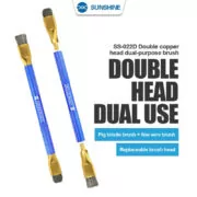 SUNSHINE εργαλείο καθαρισμού SS-022D για επισκευές κινητών, 2x βούρτσες 4