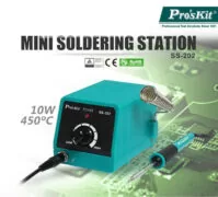 PROSKIT μίνι σταθμός συγκόλλησης SS-202F με κολλητήρι, 10W, 100~450 °C 2