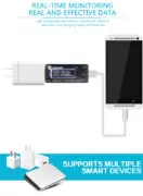 SUNSHINE USB tester φόρτισης SS-302A, V/A/Time/mAh 4