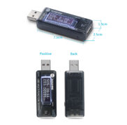 SUNSHINE USB tester φόρτισης SS-302A, V/A/Time/mAh 7