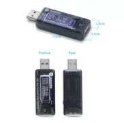 SUNSHINE USB tester φόρτισης SS-302A, V/A/Time/mAh 7