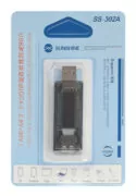 SUNSHINE USB tester φόρτισης SS-302A, V/A/Time/mAh 8