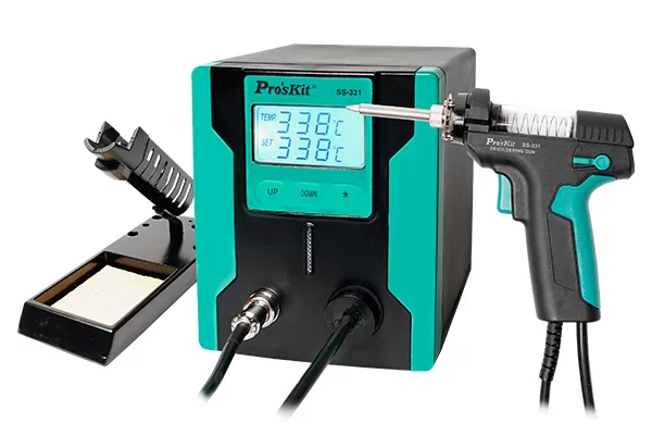 PROSKIT σταθμός αποκόλλησης SS-331B με οθόνη, 140W, 160~480 °C 3 PROSKIT σταθμός αποκόλλησης SS-331B με οθόνη, 140W, 160~480 °C