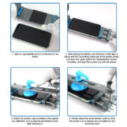 SUNSHINE διαχωριστής LCD οθόνης SS-601G για επισκευές κινητών, heat-free 8