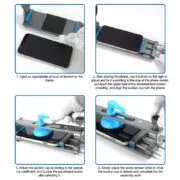 SUNSHINE διαχωριστής LCD οθόνης SS-601G για επισκευές κινητών, heat-free 8