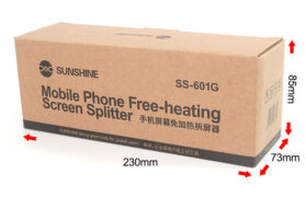 SUNSHINE διαχωριστής LCD οθόνης SS-601G για επισκευές κινητών, heat-free 9