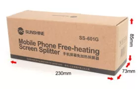 SUNSHINE διαχωριστής LCD οθόνης SS-601G για επισκευές κινητών, heat-free 9