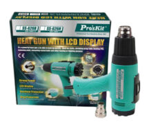 PROSKIT πιστόλι θερμού αέρα SS-626B με οθόνη, 1800W, 50~600 °C 8