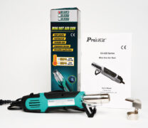 PROSKIT μίνι πιστόλι θερμού αέρα SS-628F, 250/500W, 350/500 °C 8
