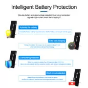 SUNSHINE tester μπαταριών SS-915 για Apple & Android smartphone, V9.0 5