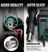 PROSKIT σταθμός συγκόλλησης SS-979B, κολλητήρι/air gun, 760W, 200-480 °C 18 PROSKIT σταθμός συγκόλλησης SS-979B, κολλητήρι/air gun, 760W, 200-480 °C 7