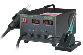 PROSKIT σταθμός συγκόλλησης SS-989B, κολλητήρι/air gun, 700W, 200-480 °C 2 PROSKIT σταθμός συγκόλλησης SS-989B, κολλητήρι/air gun, 700W, 200-480 °C 1