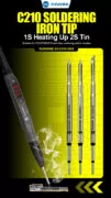 SUNSHINE soldering iron tip SS-C210 τύπου I, για T210, 80mm 2
