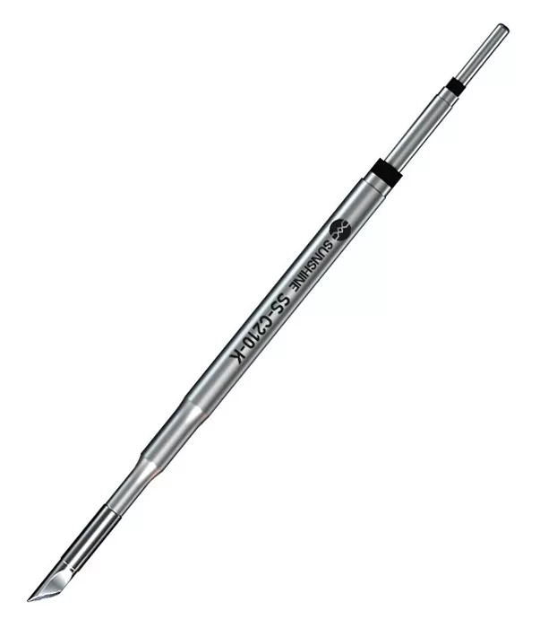 SUNSHINE soldering iron tip SS-C210 τύπου K, για T210, 80mm 3 SUNSHINE soldering iron tip SS-C210 τύπου K, για T210, 80mm