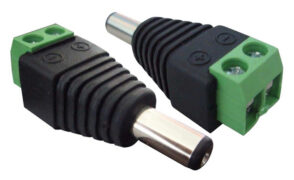Βύσμα τροφοδοσίας DC αρσενικό ST-DC05, 5.5 x 2.1mm, σε κλέμα, 5 τμχ 1